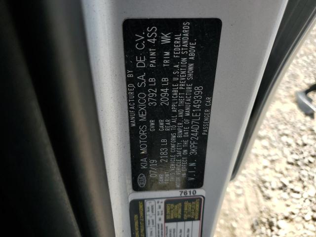 3KPF24AD7LE149398 Kia Forte FE 10