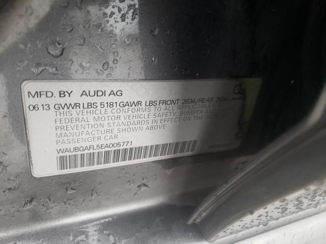 WAUBGAFL5EA005771 Audi S4 Premium Plus