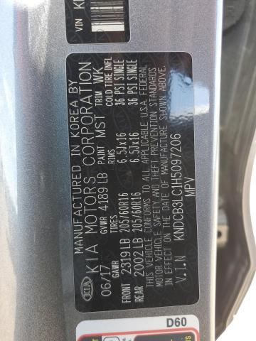 KNDCB3LC1H5097206 KIA NIRO FE