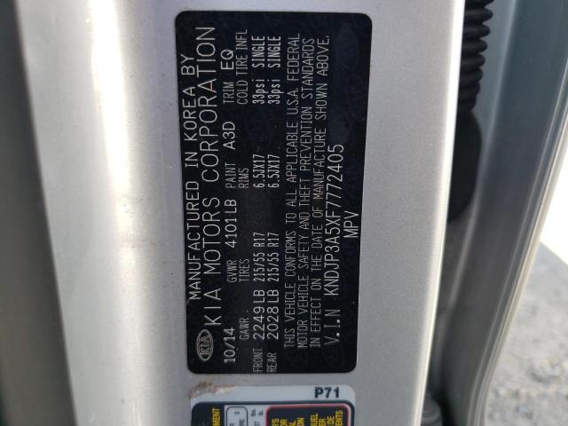 KNDJP3A5XF7772405 KIA SOUL +