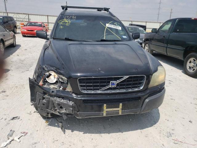 VIN: YV1CY592X51154685 Auction: COPART Lot: 65916083 Location: TX - FT. WORTH YV1CY592X51154685 VOLVO XC90 2005 BLACK Photo 5
