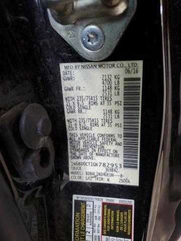 1N6BD0CT1GN782953 Nissan FRONTIER S