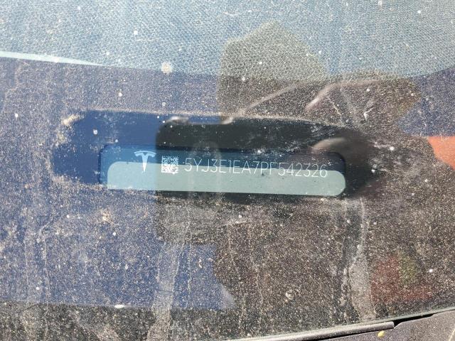 5YJ3E1EA7PF542326 Tesla MODEL 3