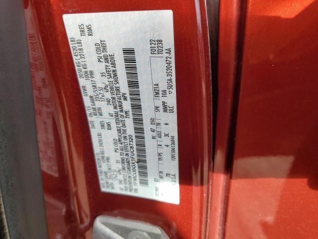 1FMCU0GX1FUC87320 Ford ESCAPE SE