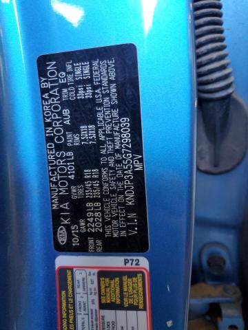 KNDJP3A55G7298039 KIA SOUL +