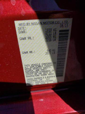 1N4AL3AP6EN214094 Nissan ALTIMA 2.5