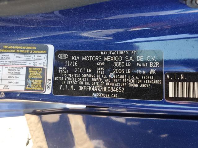 3KPFK4A77HE084652 KIA FORTE LX
