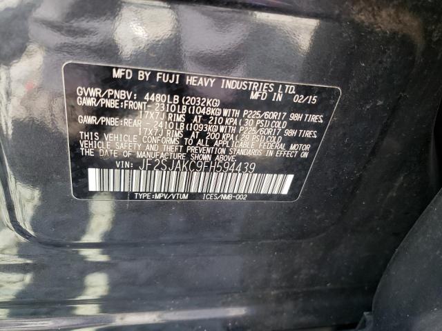 JF2SJAKC9FH594439 Subaru Forester 2.5i Limited
