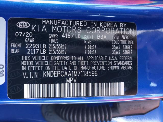 KNDEPCAA1M7118596 KIA Seltos Lx