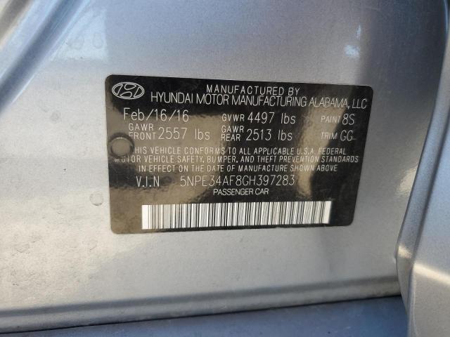 2016 HYUNDAI SONATA SPO - 5NPE34AF8GH397283