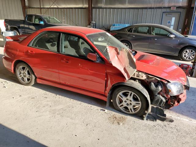 VIN: JF1GD29695G522880 Auction: COPART Lot: 65828483 Location: WI - APPLETON JF1GD29695G522880 SUBARU WRX 2005 RED Photo 4