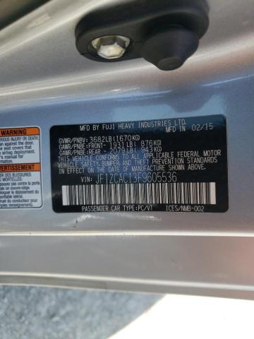 JF1ZCAC13F9605536 Subaru Brz 2.0 Limited