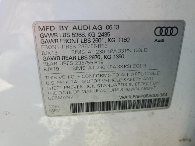 VIN WA1LFAFP8EA009384 2014 Audi Q5, Premium Plus no.14