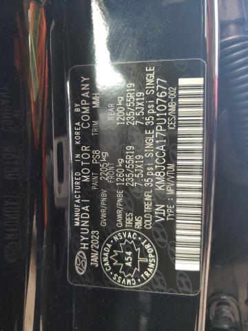 2023 HYUNDAI TUCSON LUX KM8JCCA17PU107677