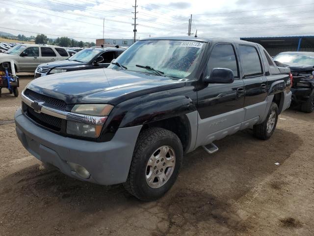 Lot #2421569945 2002 CHEVROLET AVALANCHE salvage car