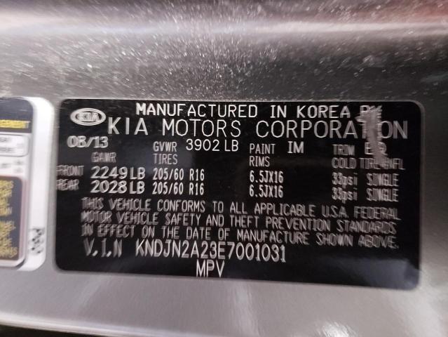 KNDJN2A23E7001031 KIA Soul