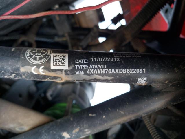 2013 POLARIS RZR 800 - 4XAVH76AXDB622081