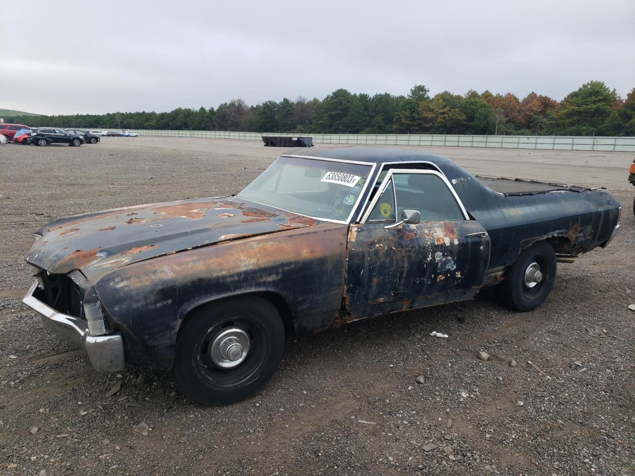 136801K180849 1971 Chevrolet El Camino