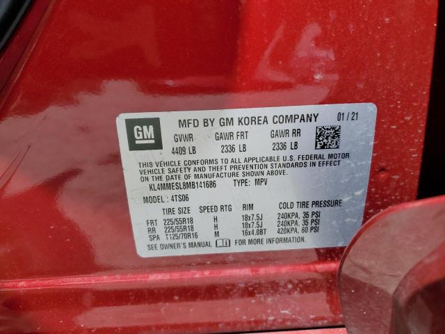 KL4MMESL8MB141686 2021 BUICK ENCORE, photo no. 13