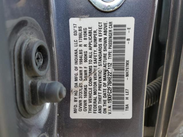 19XFC2F76HE222112 Honda CIVIC EX