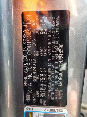 KNDPMCAC0H7048596 KIA Sportage Lx