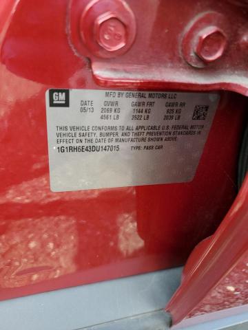 VIN 1G1RH6E43DU147015 2013 Chevrolet Volt no.12