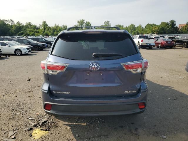 VIN 5TDJKRFH6ES059784 2014 Toyota Highlander, Xle no.6