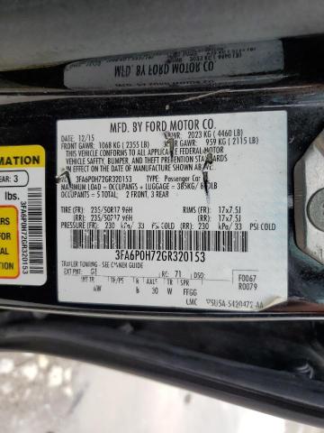 3FA6P0H72GR320153 Ford FUSION SE