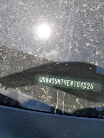 JN8AS5MT9EW104026 Nissan Rogue Select S