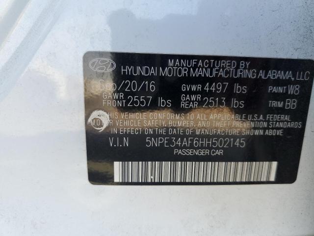 5NPE34AF6HH502145 Hyundai Sonata Sport