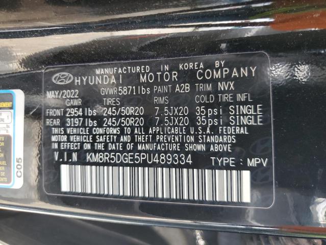KM8R5DGE5PU489334 Hyundai Palisade Limited