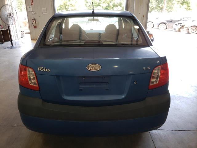 2007 Kia Rio Base VIN: KNADE123576249270 Lot: 54912724