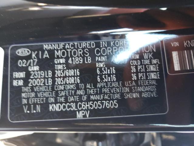 KNDCC3LC6H5057605 KIA NIRO EX