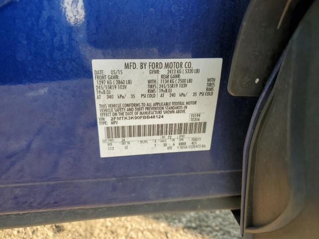 2FMTK3K90FBB48124 Ford Edge Titanium