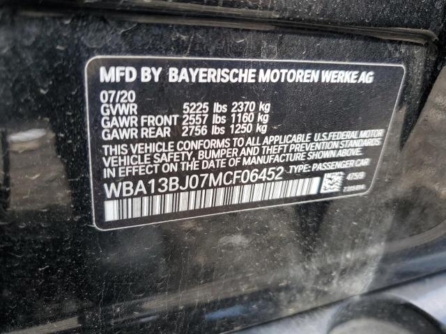 2021 BMW 530 XI - WBA13BJ07MCF06452