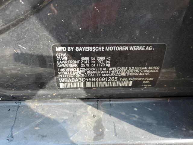 WBA8A3C56HK691265 BMW 320 XI