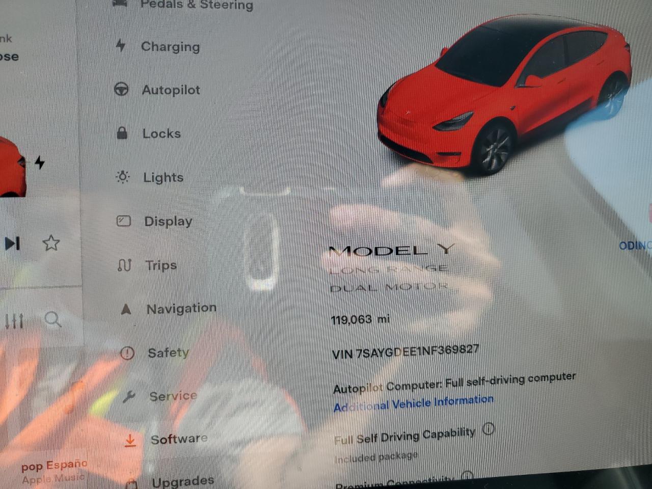 7SAYGDEE1NF369827 Tesla Model Y  9