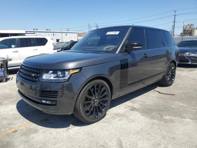 2017 Land Rover Range Rover Supercharged