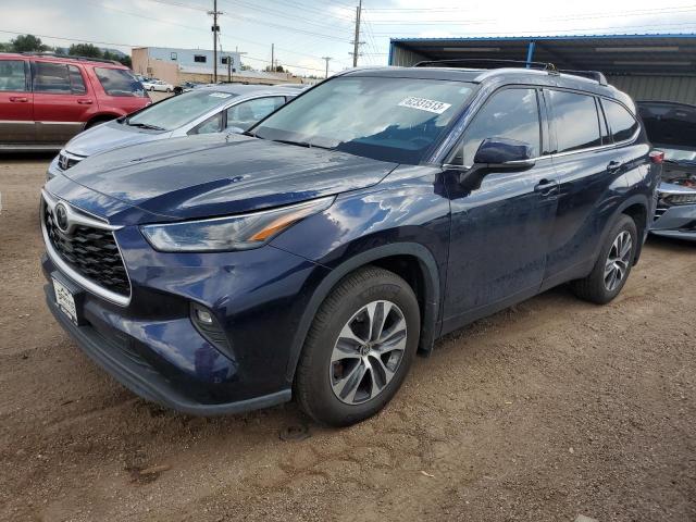 VIN 5TDHZRBH8NS234892 2022 Toyota Highlander, Xle no.1