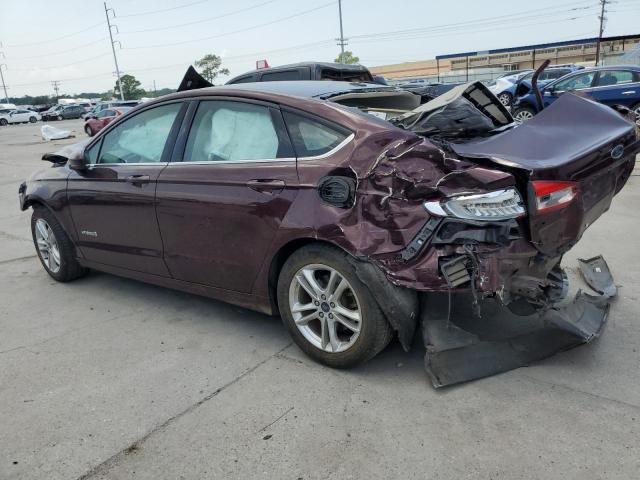 3FA6P0LU5JR153257 Ford Fusion Se Hybrid