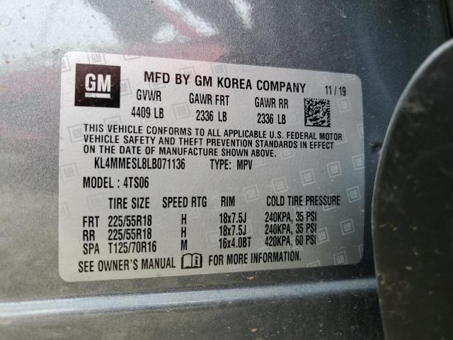 KL4MMESL8LB071136 2020 BUICK ENCORE, photo no. 12