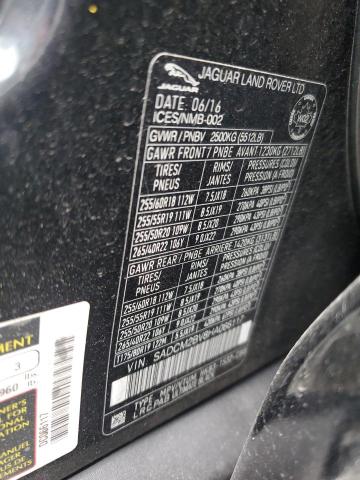 SADCM2BV8HA066117 Jaguar F-PACE S