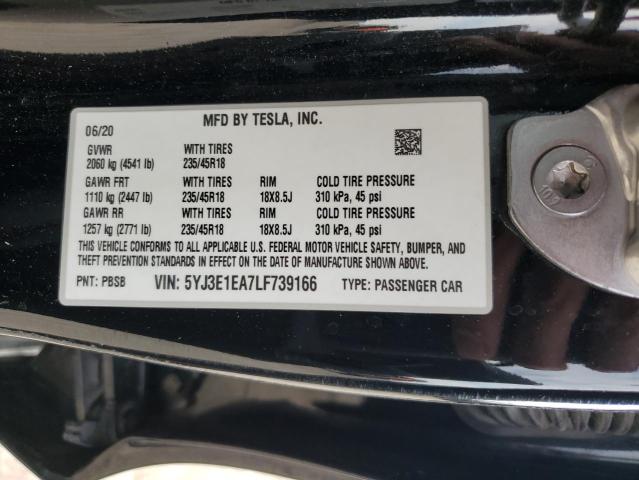 5YJ3E1EA7LF739166 Tesla Model 3  12