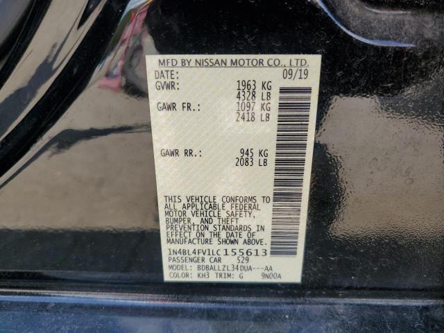 1N4BL4FV1LC155613 Nissan Altima Platinum