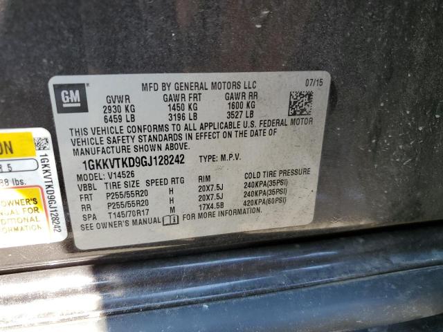 1GKKVTKD9GJ128242 GMC Acadia Denali