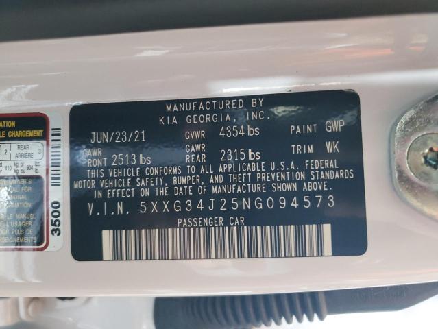 5XXG34J25NG094573 KIA K5 EX