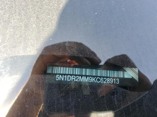 5N1DR2MM9KC628913 Nissan Pathfinder S