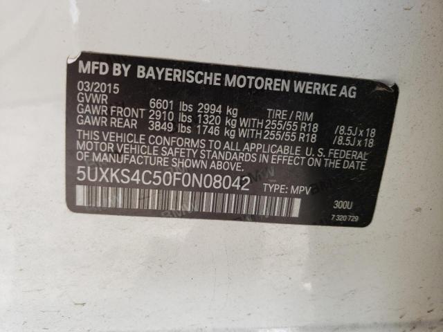 5UXKS4C50F0N08042 2015 BMW X5 - Image 13