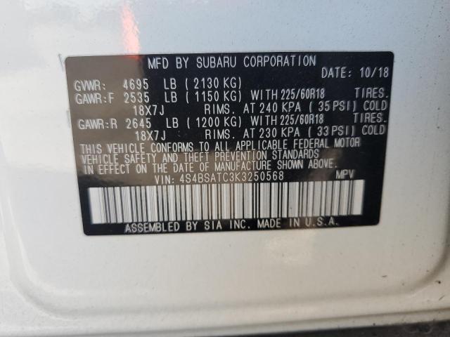 4S4BSATC3K3250568 Subaru Outback TO 10