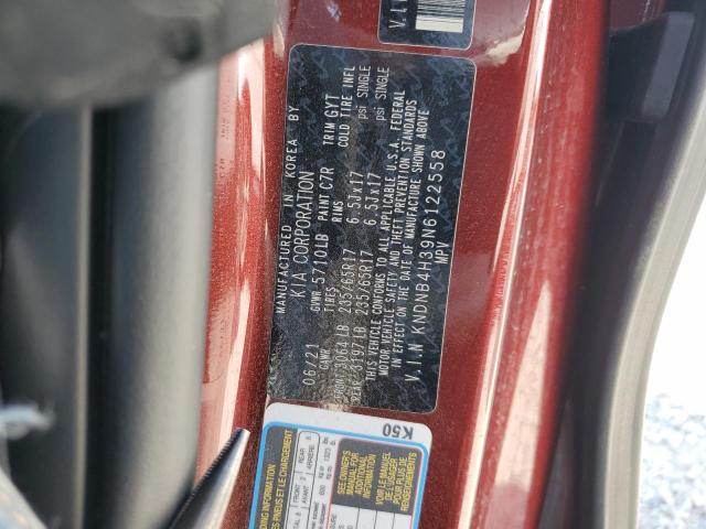 KNDNB4H39N6122558 KIA Carnival Lx